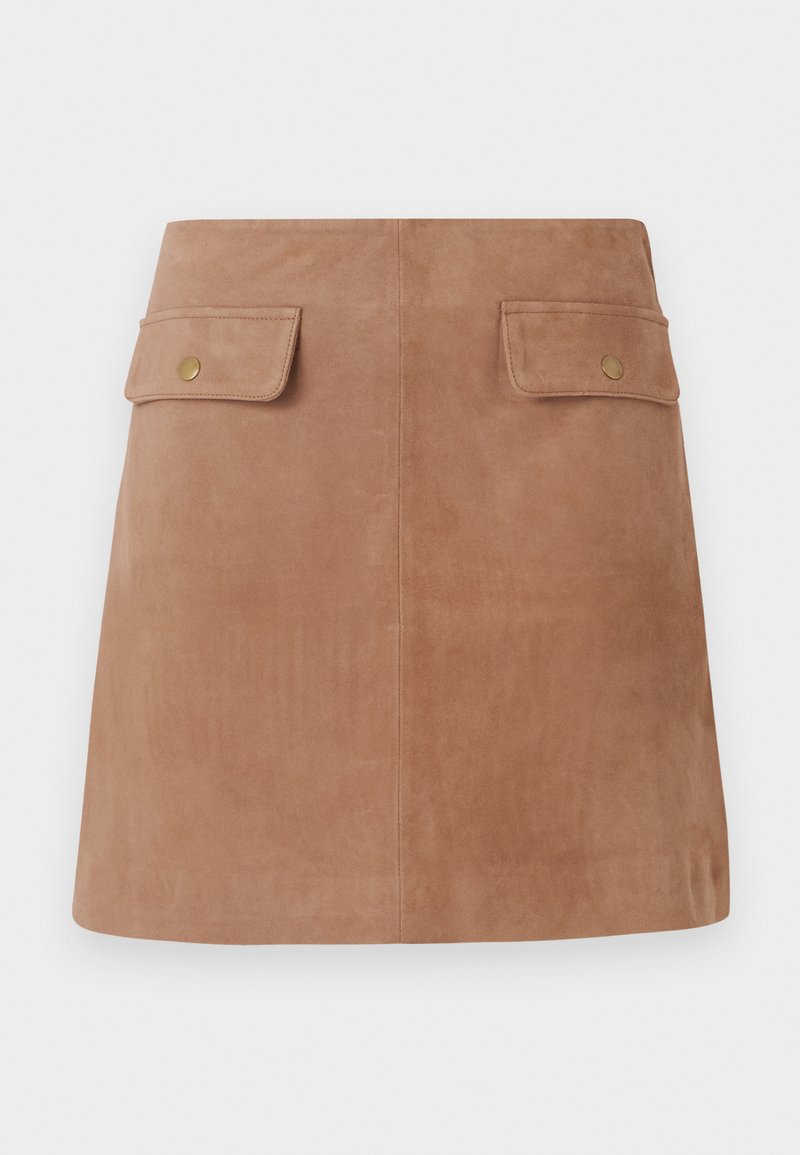 YAS A-lijn rok beige YAS A-lijn rok beige