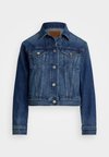 DENIM TRUCKER JACKET - Casaco de ganga - haze wash