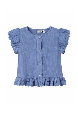 Blus - bleached denim