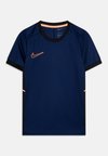 UNISEX - T-shirt de sport - blue void/black/orange pulse
