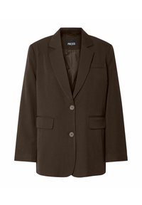 PCKAMIL LOOSE NOOS - Blazer - hot fudge