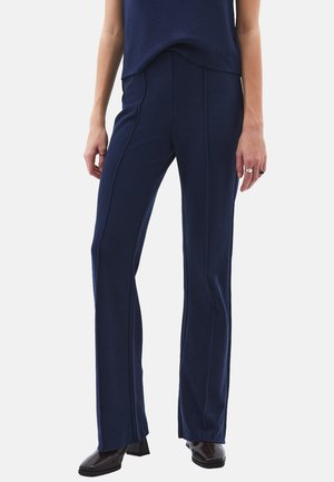 HIGH WAIST FLARED SPANISH  - Stoffhose - midnight