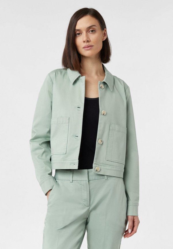 BINNEN - Leichte Jacke - helles petrol