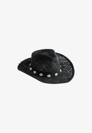 Next, WESTERN SHELL DETAIL - Hoed - black