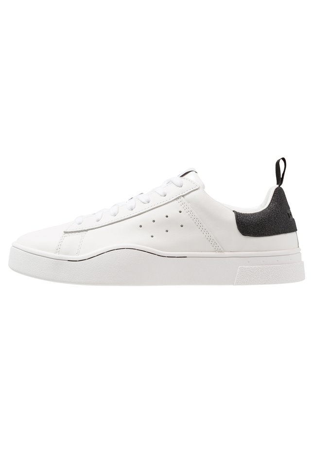 S-CLEVER LOW - Sneakers laag - weiss/schwarz