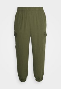 CARAYO JACKIE PANTS - Pantalones cargo - winter moss