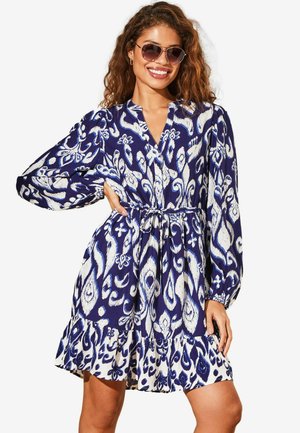 SMOCK REGULAR FIT - Denné šaty - blue