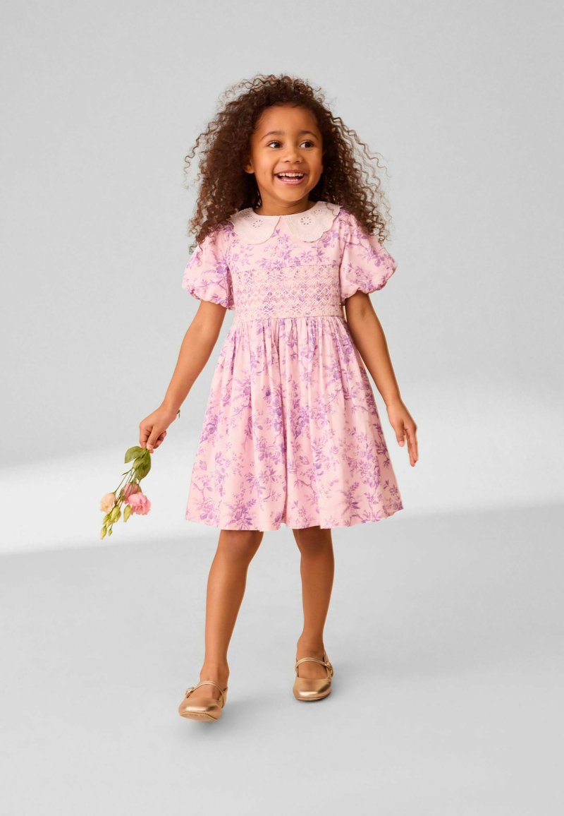 Laura Ashley REGULAR FIT - FLORAL - Day dress - lilac walled garden/purple  - Zalando