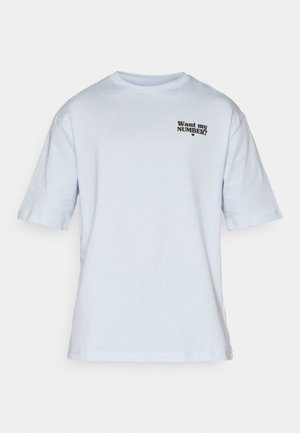 UNISEX - Print T-shirt - light blue