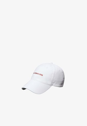 Calvin Klein, CALVIN KLEIN EMBROIDERED GRAPHIC LOGO CAP - Casquette - bright white