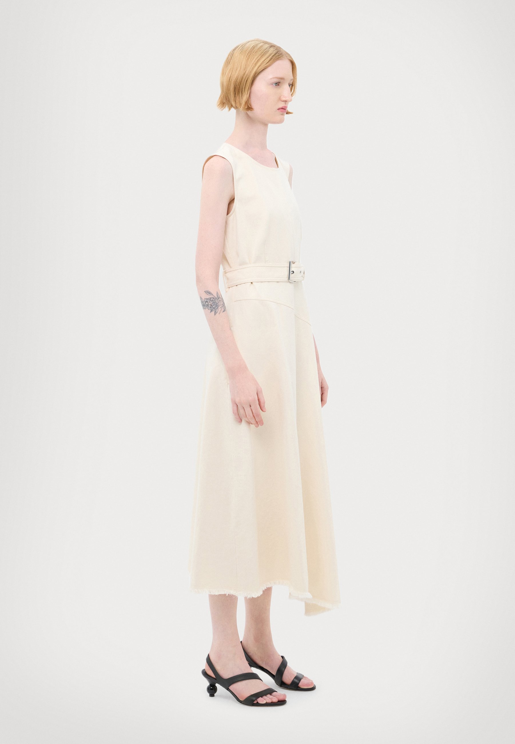 【送料&関税込】Max Mara White Denim Europa Dress Max Mara White Denim Europa Dress | italist