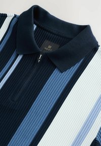 VERITCAL STRIPE - REGULAR FIT - Polosärk - blue navy