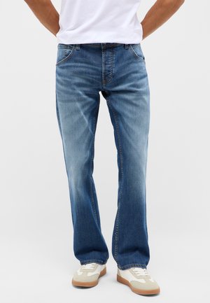 MICHIGAN STRAIGHT - Jeans straight leg - light scratched used