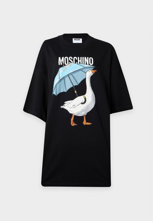 MOSCHINO, ABITO - Abito a t-shirt - black