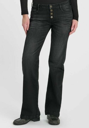 Le Temps Des Cerises, JEANS FLARE , LONGUEUR 34 - Flared Jeans - noir