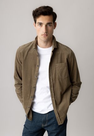 Mos Mosh Gallery, MMGALDEN CORDUROY SHIRT - Shirt - brindle