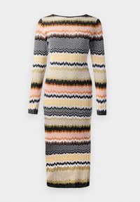LONG DRESS - Stickad klänning - multi-coloured
