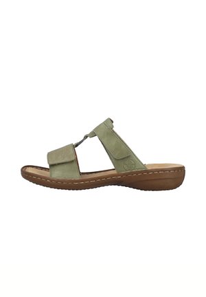Rieker, RIEKER PANTOLETTEN 60885 - Mules - green