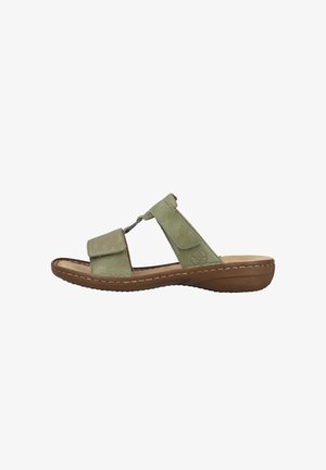 Rieker, RIEKER PANTOLETTEN 60885 - Mules - green