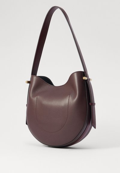 Victoria Beckham THE DIA MEDIUM - Kabelka - burgundy