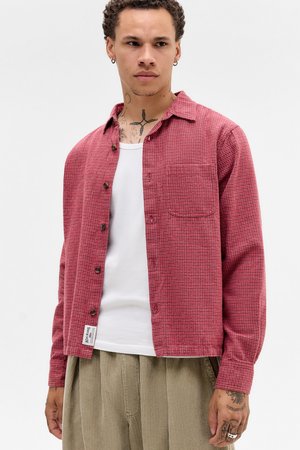 LONG SLEEVE SHIRT - Camisa - red