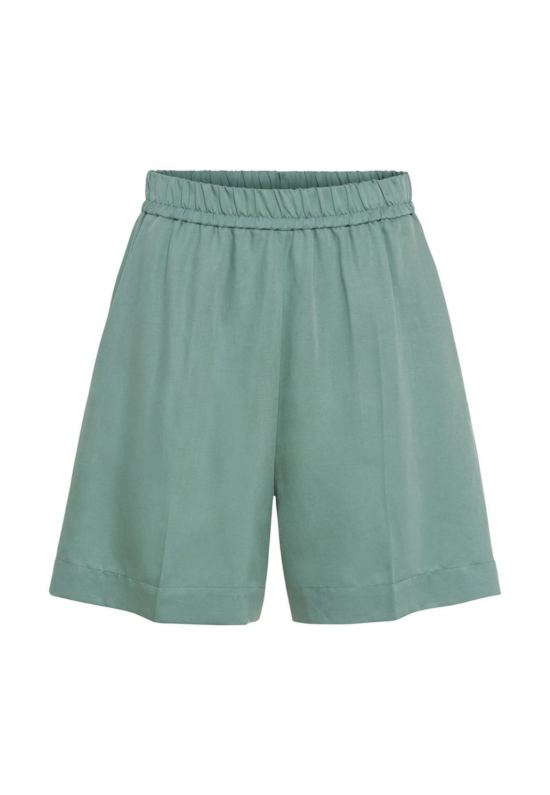 Damen Kleider | HALLHUBER IN HOCHWERTIGER LEINEN-TENCEL UALITÄT Shorts jade/grün - SH38136 Damen Kleider | HALLHUBER IN HOCHWERTIGER LEINEN-TENCEL UALITÄT Shorts jade/grün - SH38136