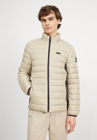 Calvin Klein - SIDE LOGO JACKET - Light jacket - eucalyptus Thumbnail Image 1