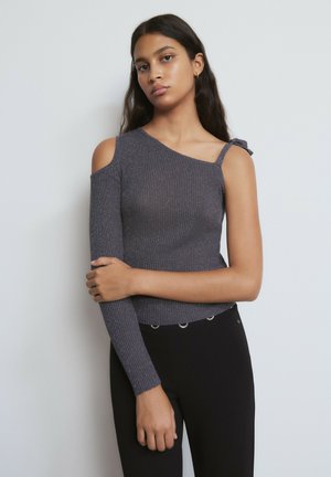 Pullover - gris medio