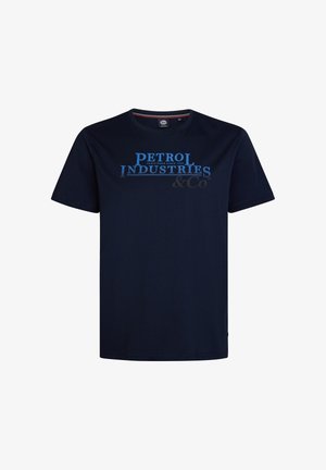 Petrol Industries, ROCKPORT - T-shirt print - royal navy
