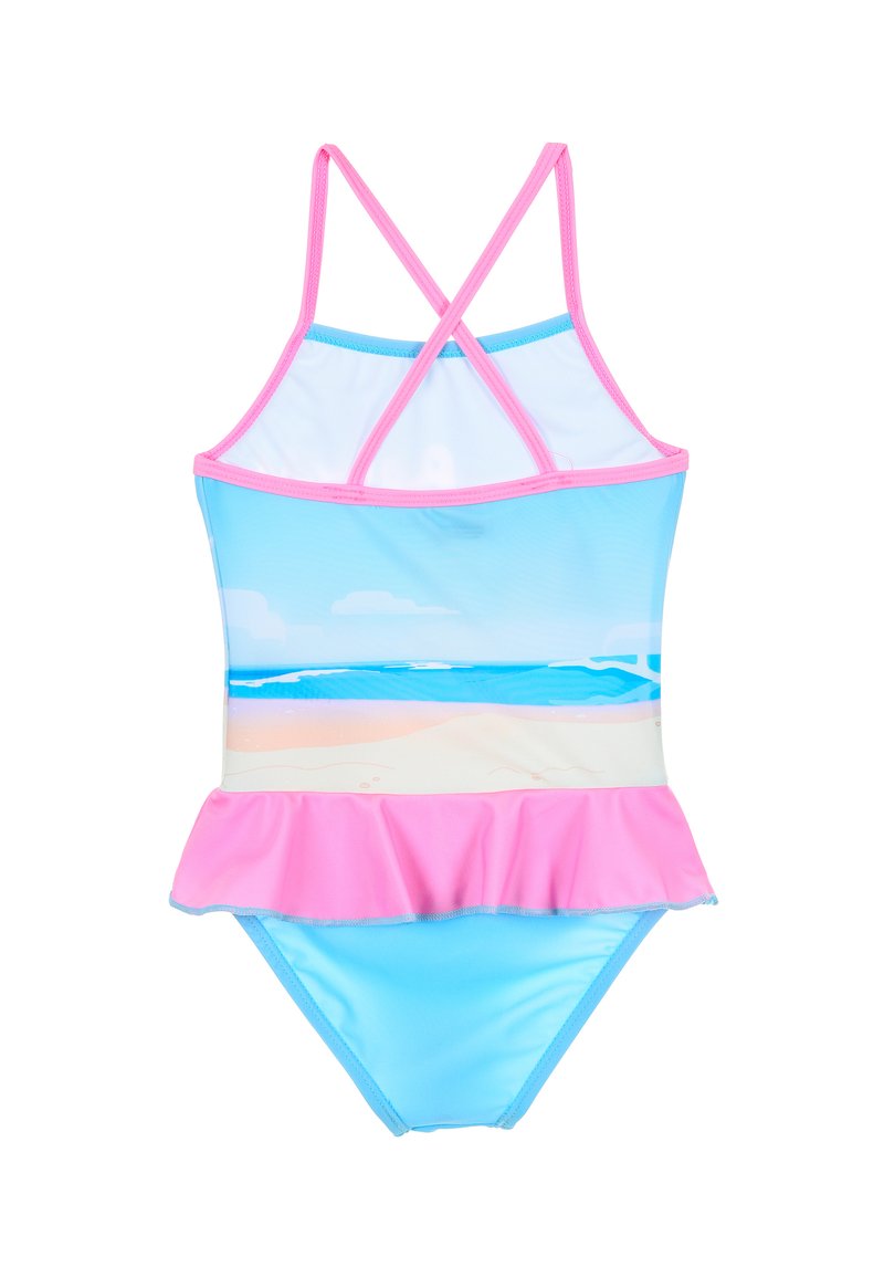 Maillot De Bain Bébé Fille Vineyard Vines 12 Mois - Rose Bleu Pois, One Piece