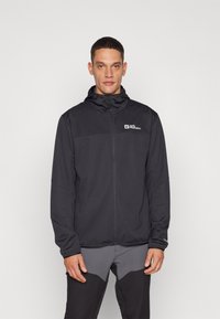 Jack Wolfskin - FELDBERG  - Windbreaker - black Thumbnail Image 1
