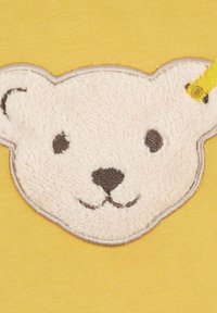 Steiff MIT TEDDYKOPF MIT SQUEEZER - Langarmshirt - ochre
