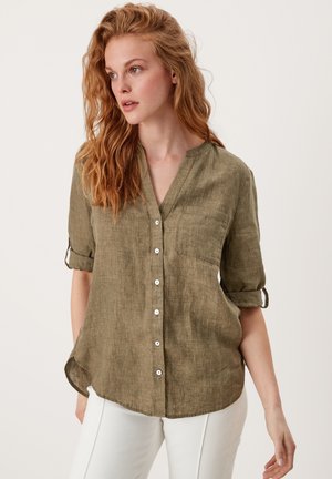 MIT 3/4 ARM - Bluzka - dusty olive melang