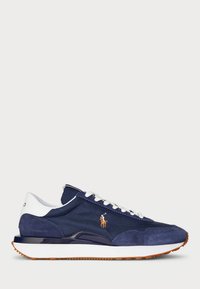 TRAIN 89 SUEDE & OXFORD SNEAKER UNISEX - Sneakers low - navy
