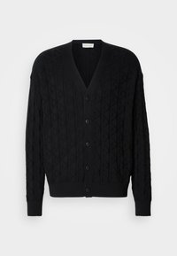 EASY CARDIGAN - Adīta jaka - black