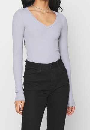 Long sleeved top - light blue