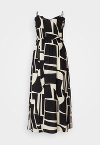 VMCEASY SLIT VNECK DRESS - Maxikleid - black