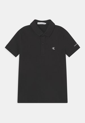 MONOGRAM CHEST FITTED - Poloshirt - black