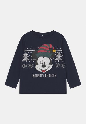 NMMMICKEY - Long sleeved top - dark sapphire