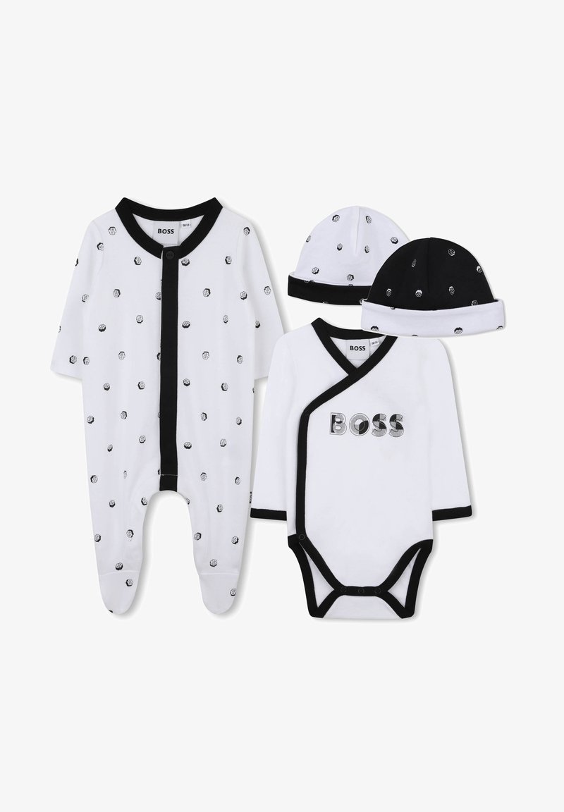 BOSS Kidswear SET GIFT BOX - Gorro - white