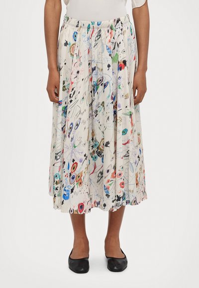 Paul Smith WOMENS SKIRT - A-linjekjol - whites