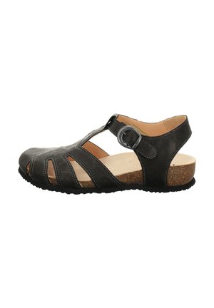 JULIA - Wedge sandals - schwarz