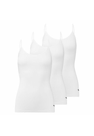 CAMISOLE 3ER PACK - Unterhemd/-shirt - white