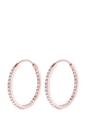 SPARKLING BASIC - MIT KRISTALLEN VON SWAROVSKI® - Auskari - rose gold coloured