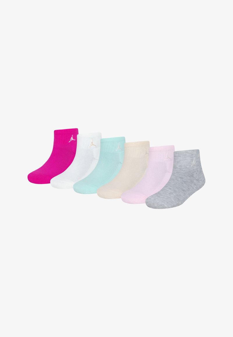 Jordan EVERYDAY ESSENTIALS UNISEX 6 PACK - Kojinės - fire pink