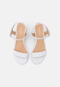 Anna Field LEATHER - Sandálias - white