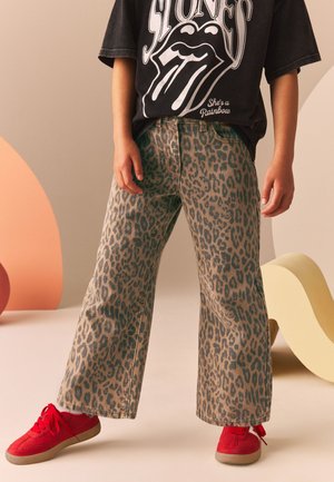 Next, WIDE LEG JEANS.  - REGULAR FIT - Jeans baggy - Animal
