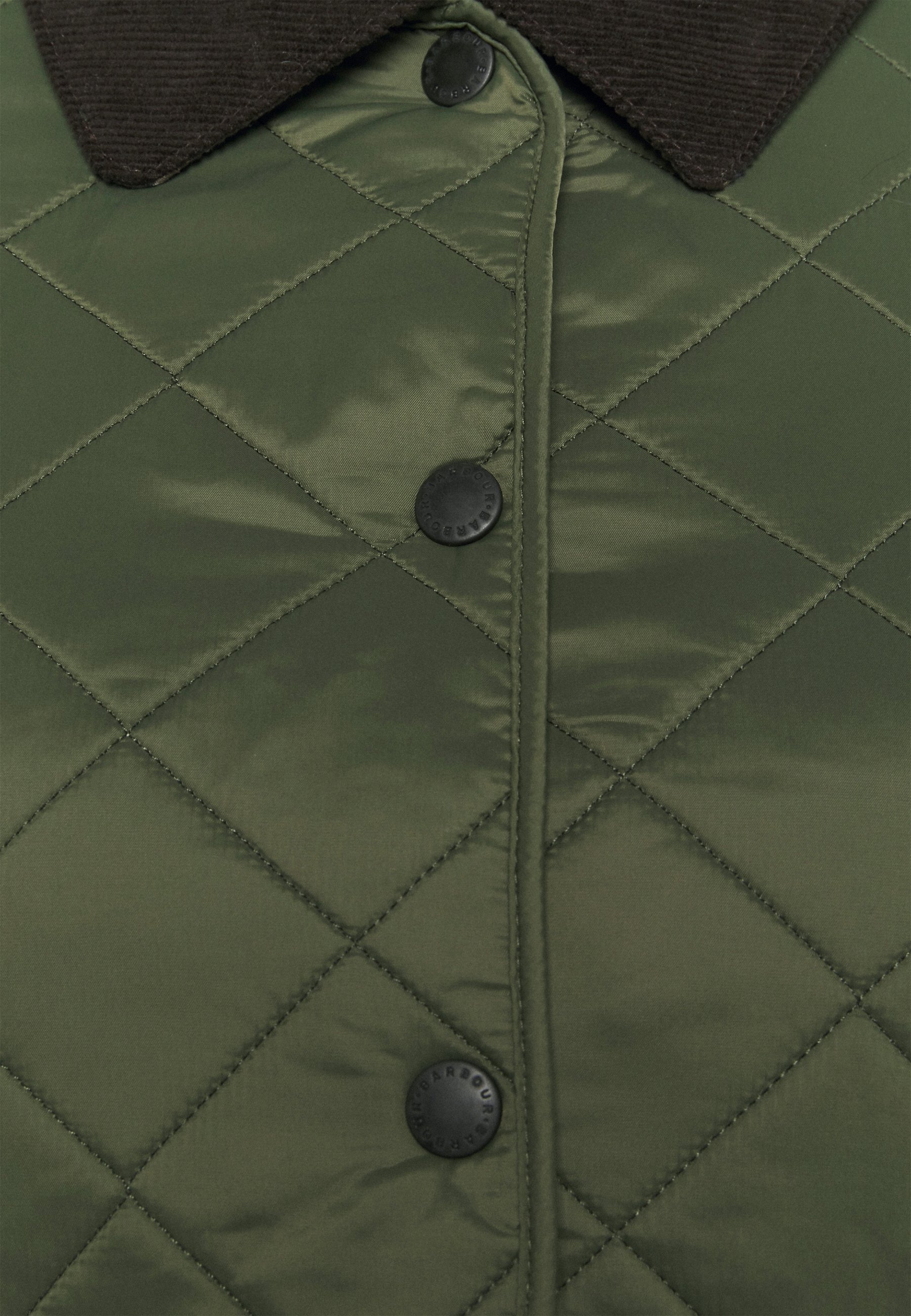Barbour｜JACKETS (Deveron Polarquilt Jacket - Olive/Pear Barbour DEVERON POLAR - Winter jacket - olive/pearl/khaki