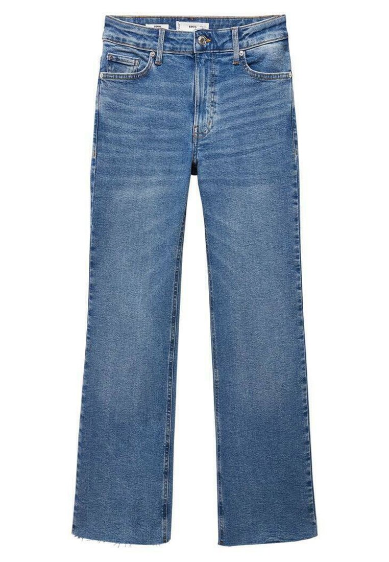 Mango Flared Jeans blauw