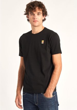 Marina Militare, MAGLIA T-SHIRT UOMO MARINA MILITARE MYT0189 NERO - T-shirt basic - black-